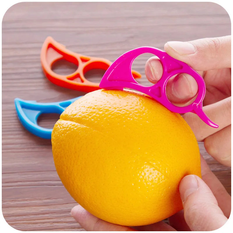 Mini Peeled Fruit Peeler Lemons Orange Citrus Peeler Slicer Cutter Quickly Stripping Kitchen Gadgets Fruit Vegetable Tools